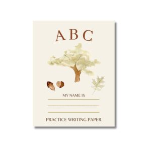 Practice Writing Nature Journal