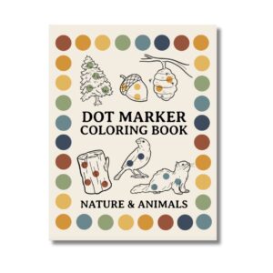 Dot Markers Activity Book Nature and Animals
