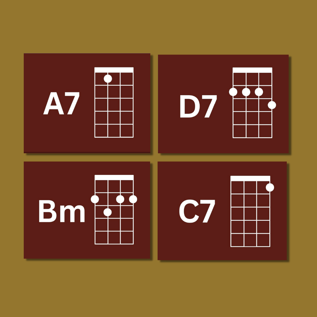 Ukelele Chord Flash Cards - Image 3