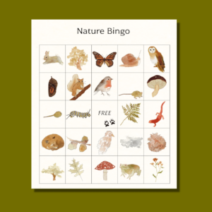 Nature Bingo - Scavenger Hunt Game