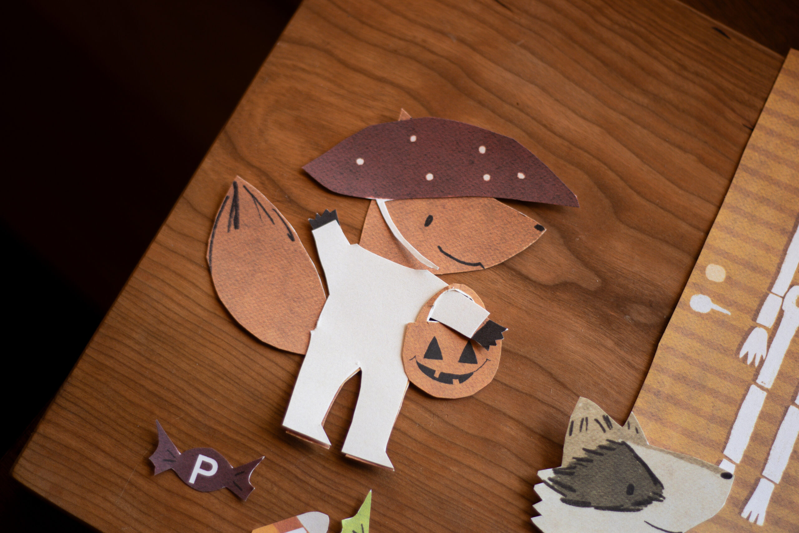 Halloween Paper Doll Set - Pax and Boon Trick R Treat - Image 2