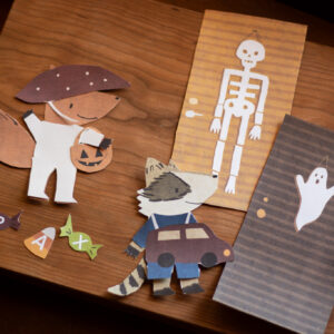 Halloween Paper Doll Set - Pax and Boon Trick R Treat