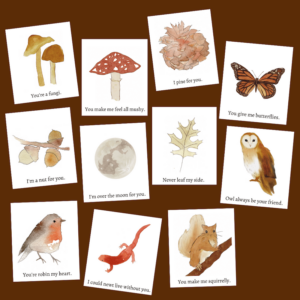 Nature Valentine's Day Cards