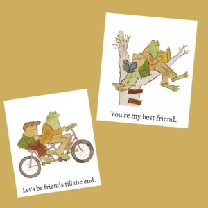 Frog and Toad Valentines