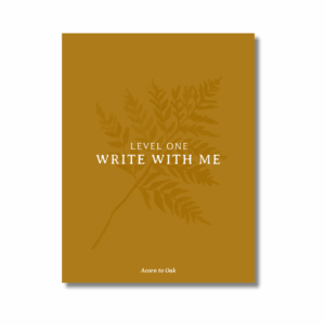 Write With Me - Level One PDF